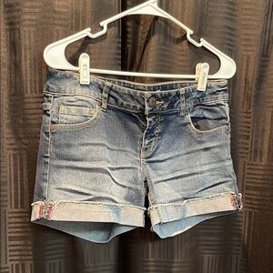 Celebrity Pink Blue Jean Shorts